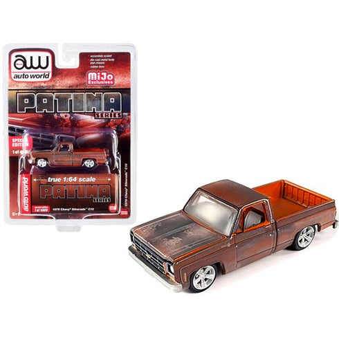 Auto World Patina Series 1978 Chevy Silverado C10 Diecast